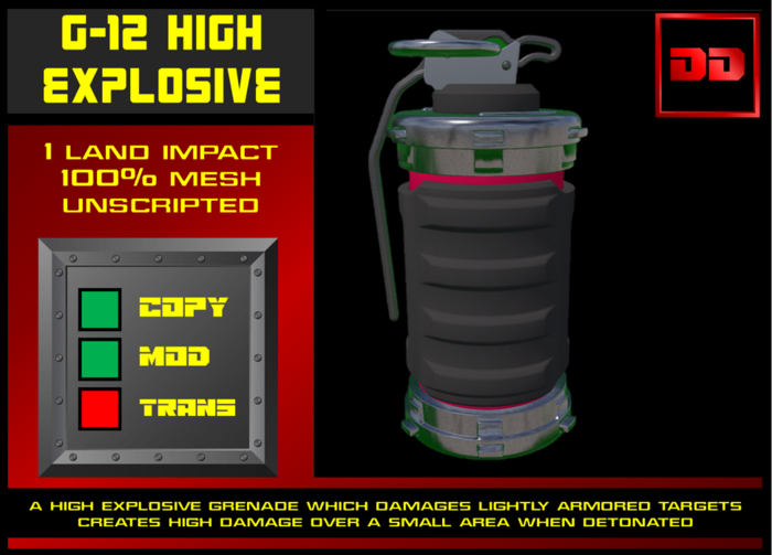 G-12 High Explosive [C/M]