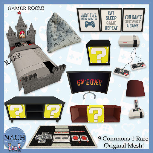 1. NACH Gamer Bed     RARE
