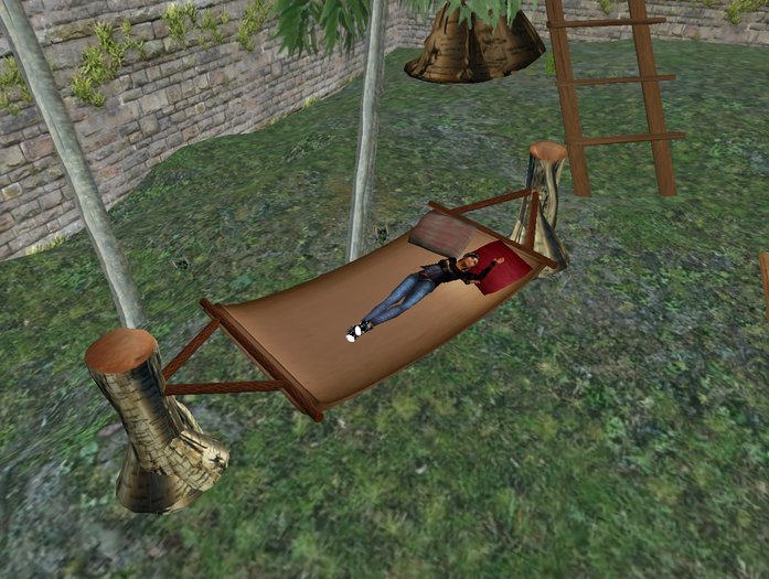 Low Prim Hammock Swing with cuddleanimation