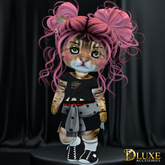 *DLUXE* DINKIES FIONA HIP CARDIGAN* grey