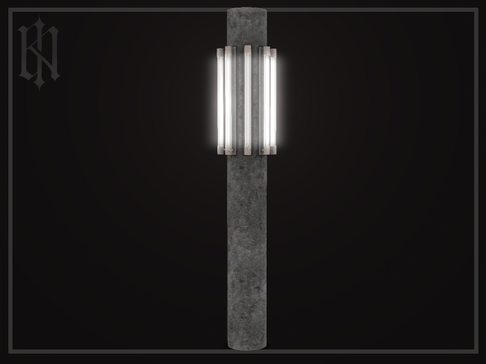 blvcknest // INTERVAL. light pilar