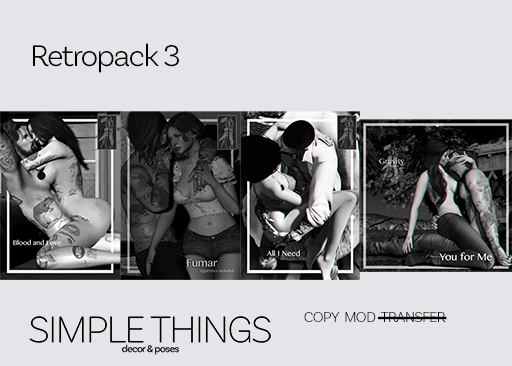 SimpleThings&GravityPoses  Retro Pack 3 