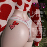 KUNS Candy Hearts Tattoo