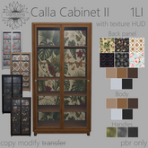 ~LLc~ Calla Cabinet II 1LI w. texture HUD