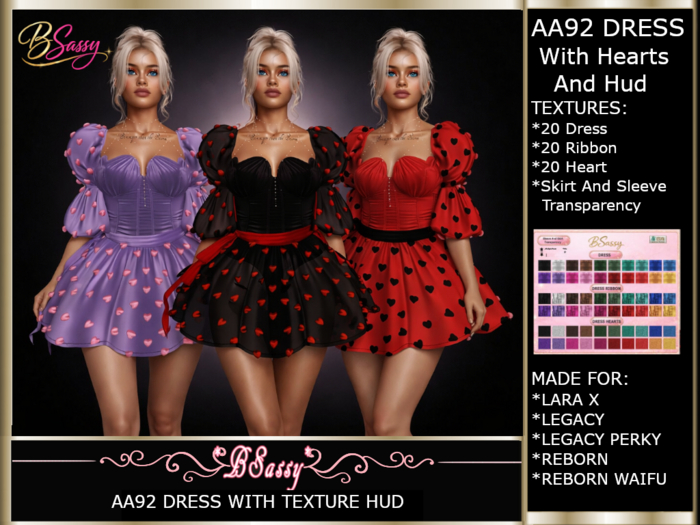 *BSASSY* WEEKEND SPECIAL AA92 DRESS WITH HUD