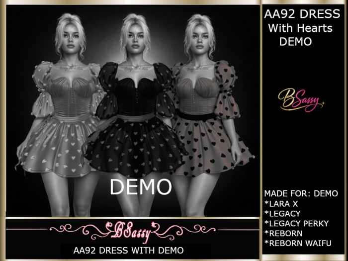 *BSASSY* AA92 DRESS DEMO