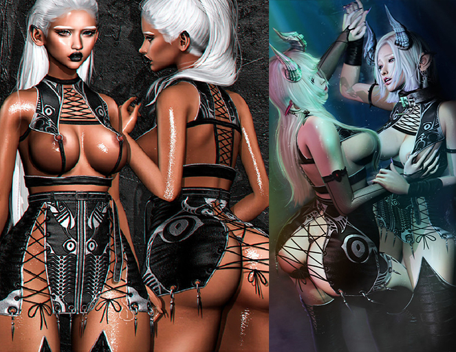 [CX] Industrial Valkyrie BLACK SET W/ 2 RARES MAITREYA