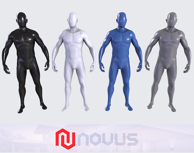 Male Mannequin - Display {Mesh}