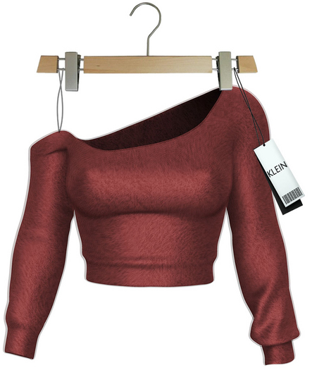 KLEIN''Torie''Top-Burgundy