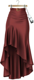 KLEIN''Torie''Skirt-Burgundy