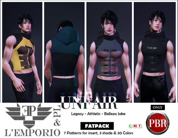 FATPACK L'Emporio&PL::*Unfair*::Sleeveless jacket