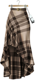 KLEIN''Torie''Skirt-Caramel Plaid