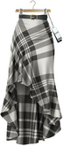 KLEIN''Torie''Skirt-Ivory Plaid