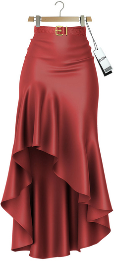 KLEIN''Torie''Skirt-Red