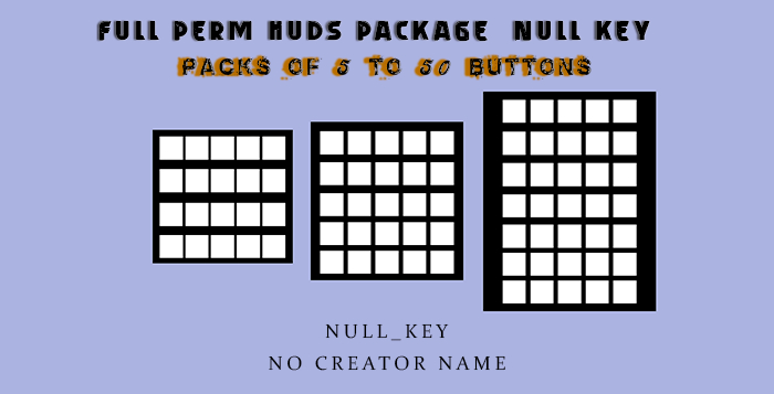FULL PERM HUDS PACKAGE (NULL_KEY)