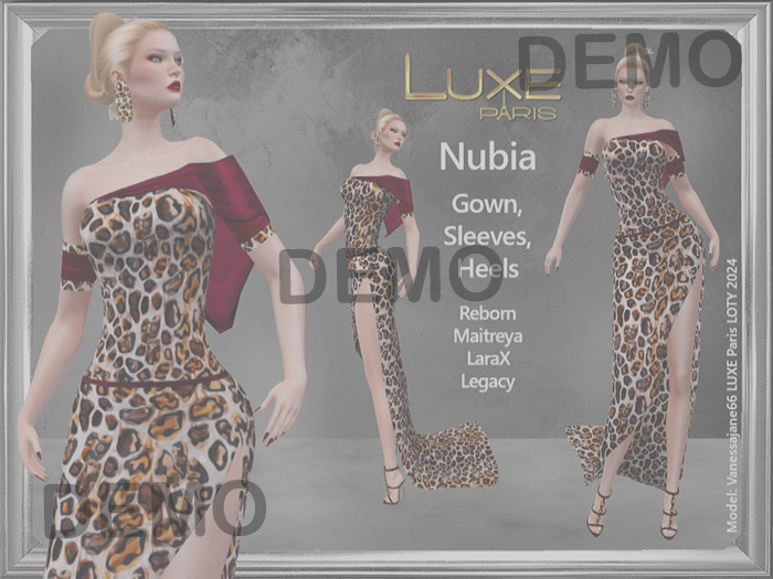 LUXE Paris DEMO NUBIA Womens Ensemble