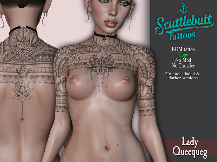 .::Scuttlebutt::. Lady Queequeg Tattoo