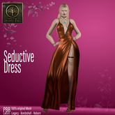 Seductive Dress Copper  - PBR  - Lara X - Legacy - Bombshell - Reborn - Scarlet Fey