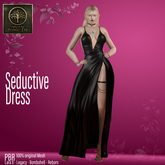 Seductive Dress Black- PBR  - Lara X - Legacy - Bombshell - Reborn - Scarlet Fey