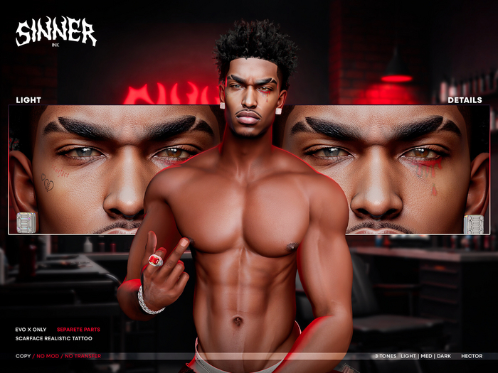 SCARFACE TATTOO [EVOX]