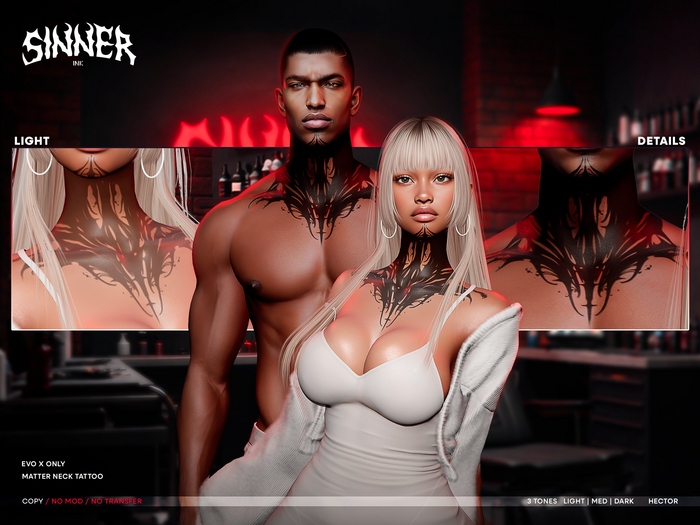 MATTER NECK TATTOO [EVO X]