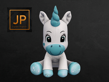18. rojo - Lucky Cat-cha - Unicorn Turquoise 2Li