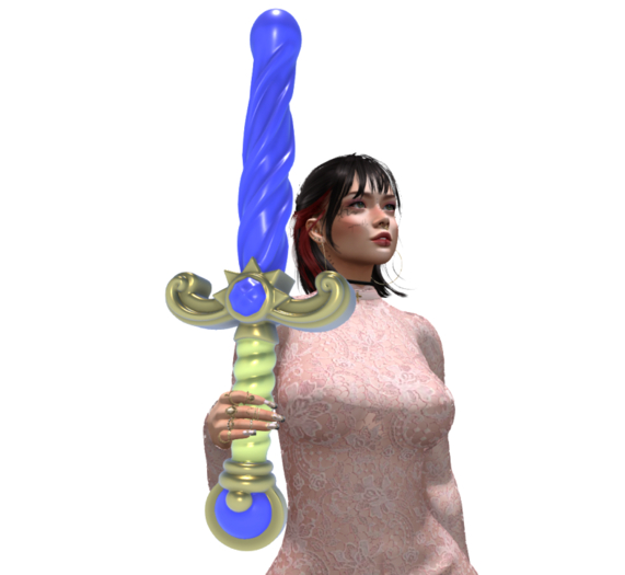 MadPea Totally Normal Swords - Blue