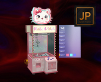 1. rojo - Lucky Cat-cha - Claw Machine - ULTRA RARE 19Li MT&HUD