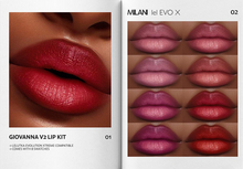 MILANI - "GIOVANNA V2" LIP KIT / FATPACK