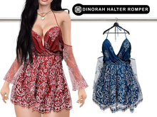 Addams // Dinorah Halter Romper v2 // N*25