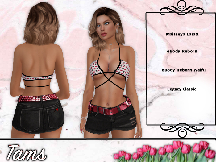 Tams - Top, Skirt and CString - Xal