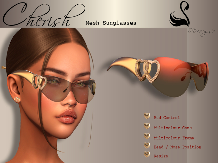 SDesign's <<Cherish>> Mesh Sunglasses