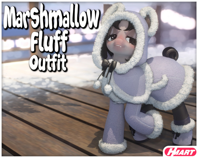 [HMART] Marshmallow Fluff Outfit