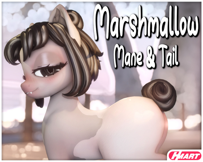 [HMART] Marshmallow Mane & Tail
