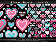 KJ Chic Love Knited Textures Seamless