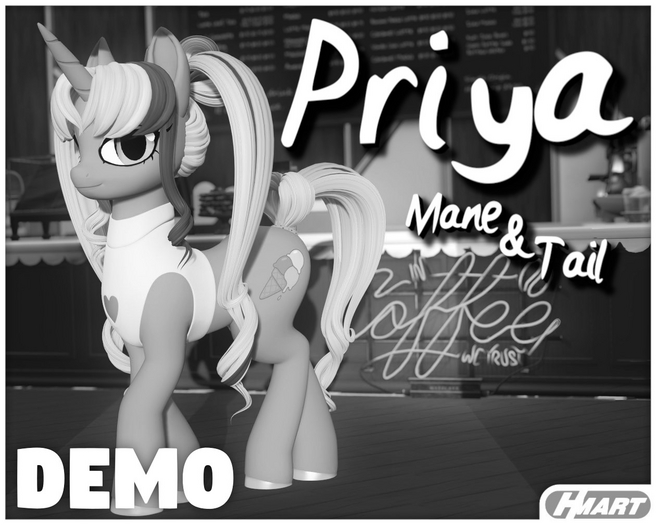 [HMART] Priya Mane & Tail DEMO