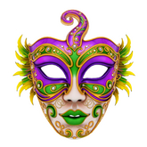 LL mardigrasmaskfullface457 Full Perm Mardigras Mardi Gras Mask full face accessory decoration