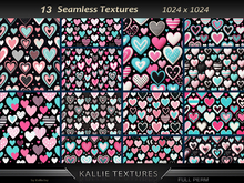 KJ Pastela Love Textures Seamless