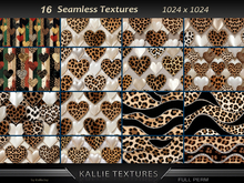 KJ Tiger Glam Love Textures Seamless