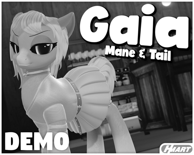 [HMART] Gaia Mane & Tail DEMO