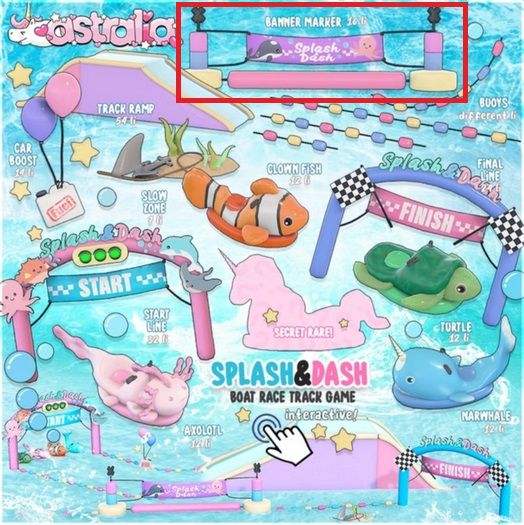 Astralia // Splash&Dash Banner Marker