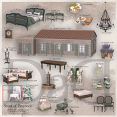 10 - DaD  "Scent of Provence  Covered Chairs 1&2 PG" m/t box