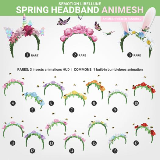 SEmotion Libellune Spring Headband #14