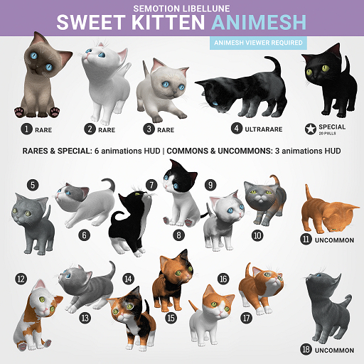 SEmotion Libellune Sweet Kitten #13