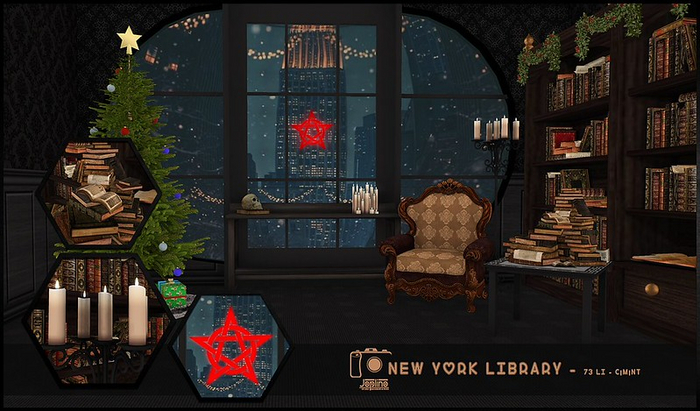 Joplino Backdrop New York Library