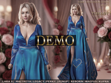 ::TD:: ESME Obsession Gown - Blue DEMO