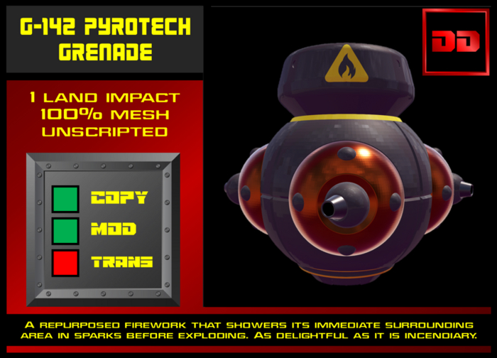 G-142 Pyrotech Grenade [C/M]