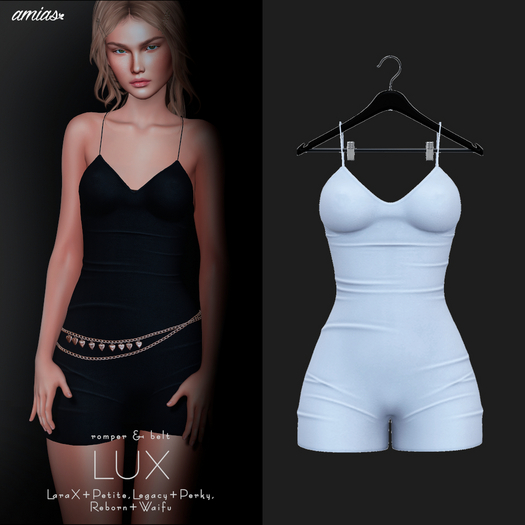 amias - LUX romper sky