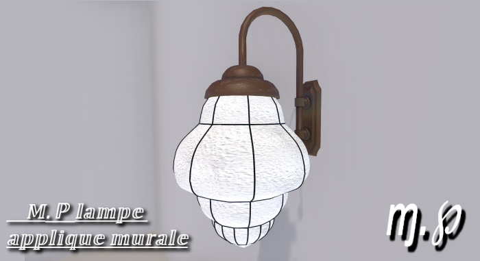 M.P wall sconce lamp