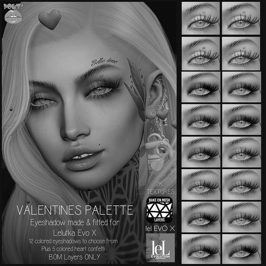 [POUT!] Valentines palette - DEMO